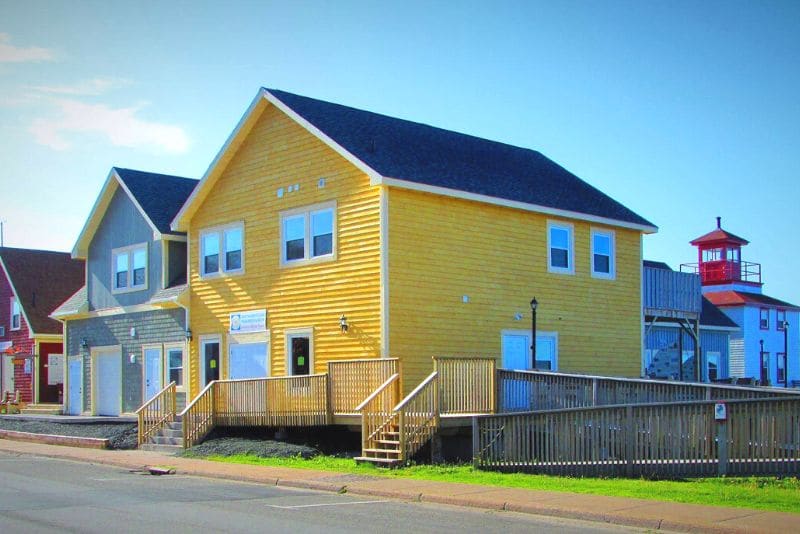 The Northumberland Fisheries Museum building on the Pictou waterfront